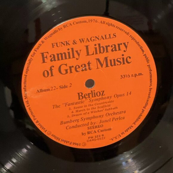 Symphonie Fantastique, Op. 14- Funk & Wagnalls Family Library Of Great Music Alb - Picture 7 of 7